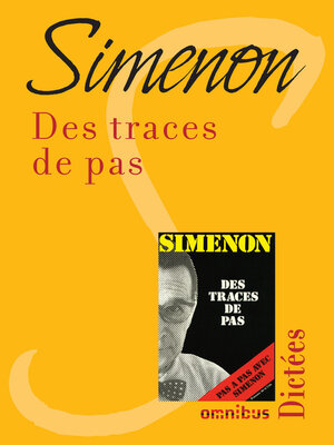 cover image of Des traces de pas